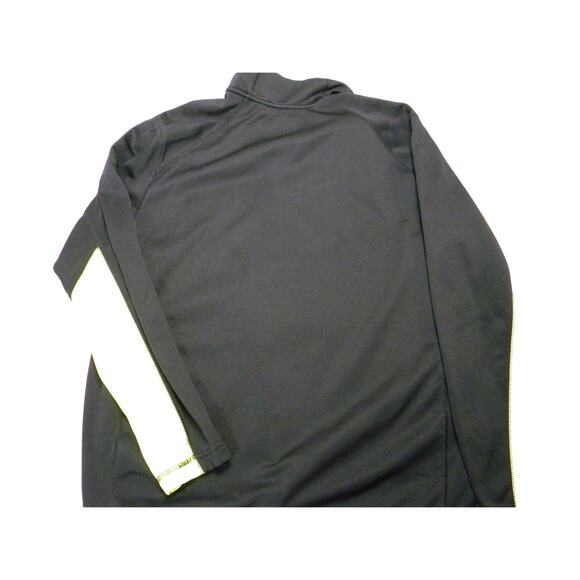 Nike Women's Pull-Over Black Neon Green Running Thera Fit Size XL Athletic Layer - Picture 2 of 6